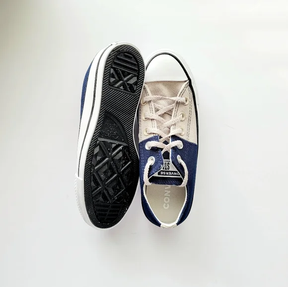 Converse CTAS OX Midnight Navy String Women's 5 - Picture 5 of 6